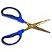 CastleGreens Shear Perfection Stainless Steel Bonsai Scissors with Titanium Coated 60mm Straight Blade Garden Pruning Shears