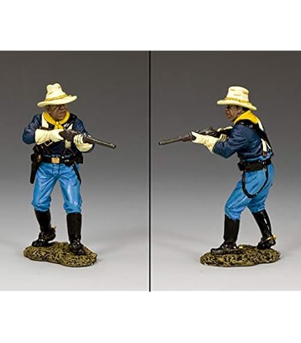 Amazon.com: King & Country Toy Soldiers The Real West TRW126 Errol