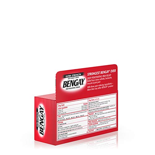 Ultra Strength Bengay Pain Relief Cream, Topical Analgesic ...