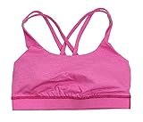 Lululemon Heathered Jeweled Magenta Energy Bra