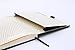 Dingbats A5 Wildlife Notebook Journal Hardcover, Cream 100gsm Ink-Proof Paper, 6.1 x 8.5 inches, 192 pages (Green Deer, Squared)