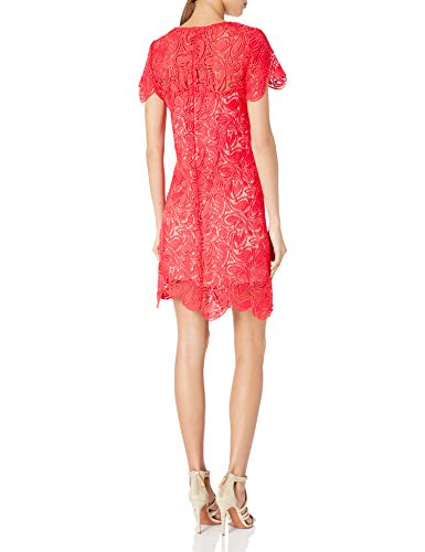 shoshanna guipure lace dress