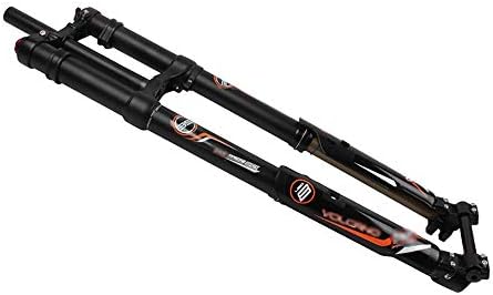 MTB Bike Suspension Fork Disc Brakes Air Front Fork Damping Adjustment Shock Absorber Bicycl Parts Travel: 203mm