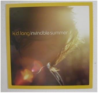 k.d. Lang Poster Invinsible Summer KD K.D. K D K. D. lang