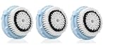 OrganicMed Replacement Brush Head Delicate Skin, Pack of 3