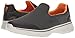 Skechers Performance Men's Go Walk 4 Incredible Walking Shoe, Charcoal/Orange, 12 M US