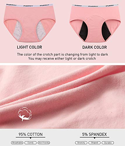 3 Pack Period Underwear For Women, Leakproof Period Panties, Lace...