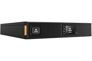 Vertiv Liebert GXT5 UPS - 750VA/750W 120V, Online Double Conversion, 2U Rack/Tower, Energy Star Certified, Lead Acid, Sine Wave, Battery Backup, 1.0 Power Factor, Colored LCD (GXT5-3000LVRT2UXL)