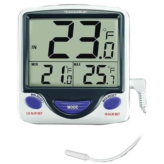 Traceable Jumbo Fridge/Freezer Digital Thermometer