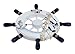Nautical Mediterranean Handcrafted Wooden Ship Wheel 9
