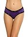 Avidlove Lace Midnight Bow-Tie Panties Women Underwear Hipster Cheeky Women's Lingerie Purple M