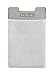 CardNinja Ultra-slim Self Adhesive Credit Card Wallet for Smartphones, Steel Grey