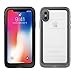 Pelican Marine Phone Case for iPhone X (Clear/Black)