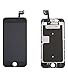 For iPhone 6S Screen Replacement Black LCD Digitizer Display Touch Full Assembly with Front Camera，Facing Proximity Sensor，Ear Speaker，Repair Tools and Screen Protector