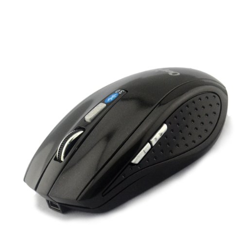 Ckeyin 6D (6 Buttons) Bluetooth 3.0 Wireless Cordless Optical Mouse Mice with Adjustable DPI(800/1200/1600DPI) for Windows SE/ME/2000/XP/vista/7/8 MAC OS Linux Android system