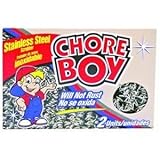Chore Boy 00218 2CT Stainless Steel Chore Boy® Scrubbers 2 Count