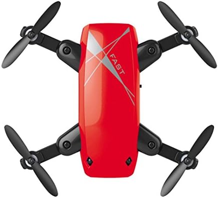 Clearance ! RC Helicopter- Vanvler { Foldable Drone } Pocket Quadcopter Mini Aircraft (Red)