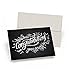 Set of Congratulations Cards - Congratulations! Set of 8 Premium Chalk Art Congratulations Cards with Envelopes - All-Occasion Congratulations Greeting Cards - Proudly Made in the USA by Palmer Street Press