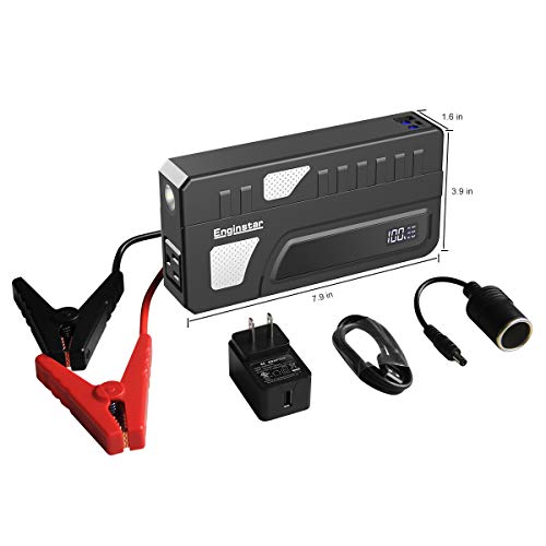 EnginStar Portable Laptop Phone Charger 66000 mWh Battery Bank with AC