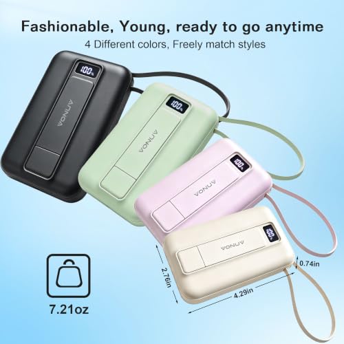 【隨行電力劇院】VONUV 磁吸行動電源 $16.79