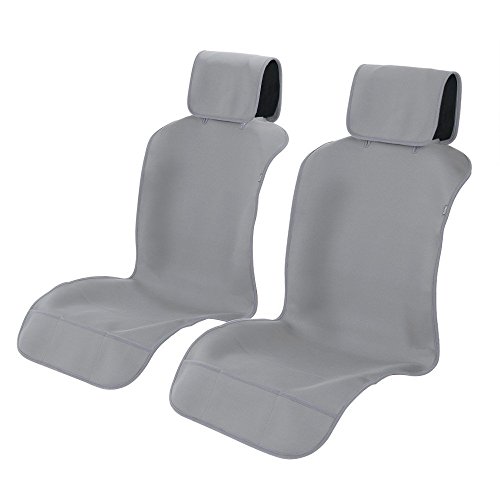 TanYoo 2PCS Waterproof Car Seat Covers, Orderproof Universal & Non-Slip Seat Protector Fit, Provide Instant Protection for Your Car Seats after Sports, Exercise and Outdoor Activities.