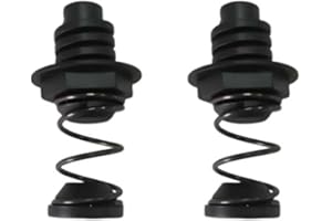 2pcs Trunk Deck Spring Support with Rubber Shock absorbers Fit for Ford Mustang 2005-2009 Replace#6R3Z-6343128-A