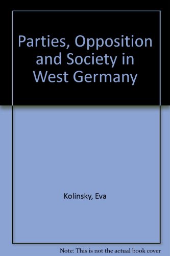 Parties, opposition, and society in West Germany