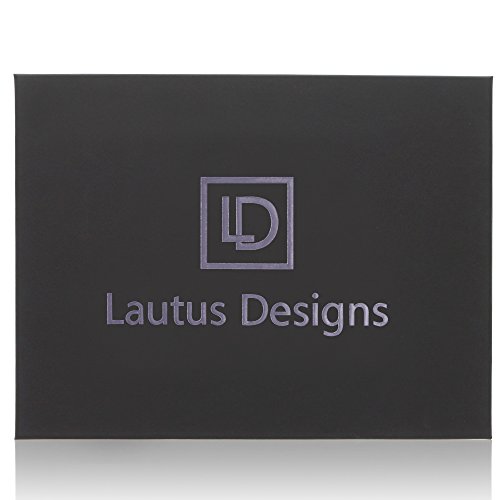 Junior Zippered Business Padfolio with Notepad - Light Brown PU Leather Portfolio Binder & Organizer Folder with 8 Inch Tablet Sleeve by Lautus Designs - Thumbnail 6