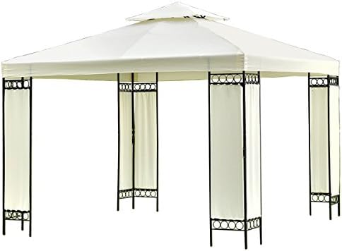 2-Tier 10’x10’ Gazebo Canopy Shelter Patio Wedding Party Tent Outdoor Awning New
