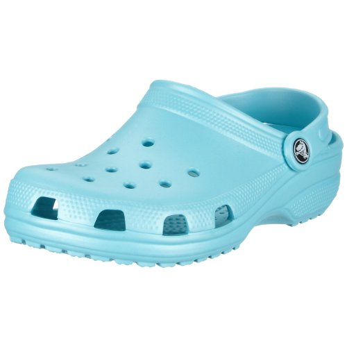Crocs Unisex Classic Clogs (Retired Colors), Aqua, US Women in