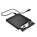 USB 2.0 Slim External DVD ROM CD-RW Combo Player&Drive&Write for Windows98/ SE /ME / 2000 / XP / Vista / Win 7/Win 8/Win10 and Ultra Notebook PC Desktop Computer