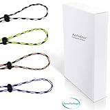 Goggle Bungee Straps (4 Pack), Colorful Pattern