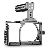 SMALLRIG Cage Kit for Sony A6000 A6300 NEX7 Camera with Cage, Handle, HDMI Clamp - 1921
