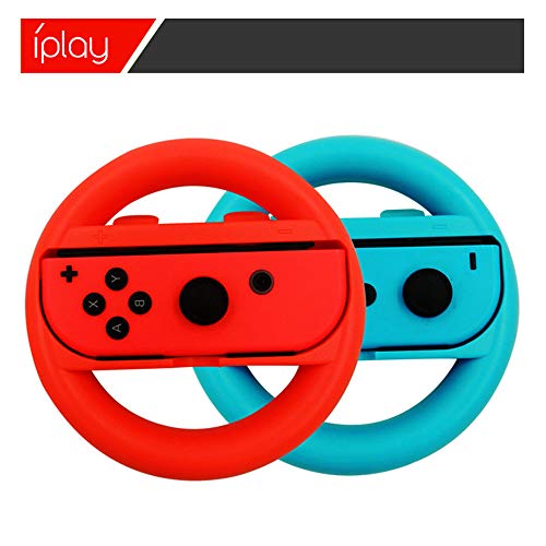 Switch Steering Wheel Switch Racing Wheel for Nintendo Joy Con Controller Handle - Thumbnail 6