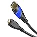 Micro-HDMI Cable with Break-Proof Design – 3ft (HDMI to Micro-HDMI, bidirectional, 4K@60Hz for Ultra HD, High Speed with Ethernet, for Tablets/Cameras/Raspberry Pi, Black) CableDirect