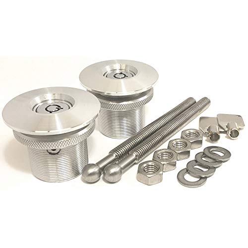 Buy QuikLatch QL38LLP Lockable Push Button Hood Pin Kit Online at