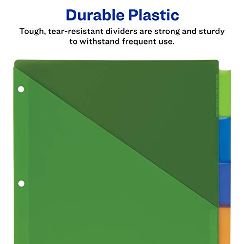 Avery 5-Tab Dividers with Pockets - Image 3