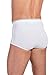 Jockey Men's Underwear Pouch Brief - 6 Pack, White, L