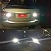 GIVEUBED 4pcs 921 LED Bulb 6000 Lumens 6500K 4014-45SMD Chipsets T15 912 W16W LED Bulbs Used For Backup Reverse Lights- Xenon White