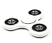 Focus Spinner - (4 Colors) Fidget Toy For Anxiety Stress Relief Attention Focus For Children / Adult Gift ADHD (White)