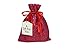 Small Premium Fabric Gift Bags (Pack of 10) Organza with Lining Satin Ribbon Holiday Christmas - Red Polka Dot –11.75
