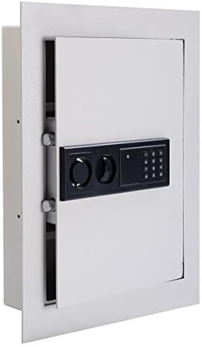 Caja fuerte de pared electrónica 0,8 CF soporte de empotrable ...