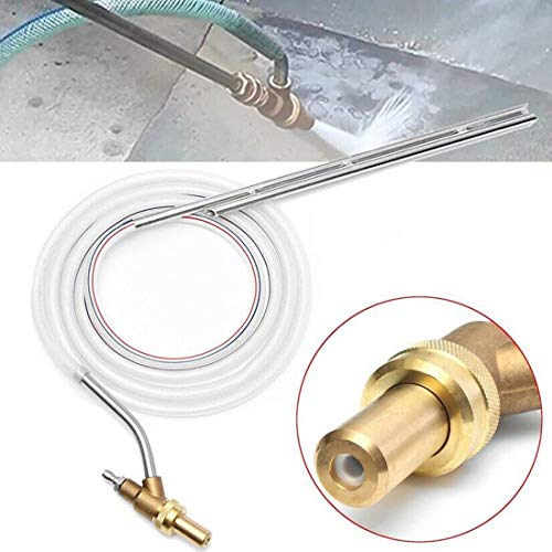 High Pressure Tool Nozzle Sand Blasting Kit Washer Metal With Hose Pressure Cleaner Kit,Sand Blaster Wet Blasting Washer Sandblasting Device Kit For Karcher