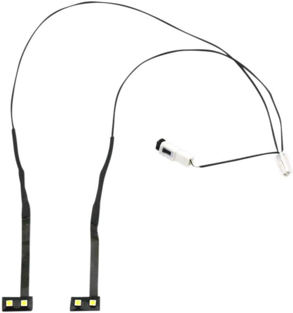Custom DynamicsHD-VENT-LED-WHT Backlight LED Kit - White for Harley Touring Models