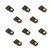 FIBOUND 10pcs Earphone Winder Leather Cable Straps,Cable Ties Leather Cord Organizer,USB Cable Clips,Earphone Winder with Leather Handmade