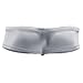 iEFiEL Mens Cap Cover Bulge Pouch Low Rise Mini Bikini Briefs Lingerie Underwear Silver XXL