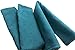 Zealax Throw Pillow Cases 18x18, 2 Pack Decorative Pillows Covers Faux Suede Cushion Covers for Farmhouse Living Room Couch, Deep Teal