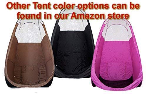 MaxiMist Allure Xena HVLP Spray Tanning System with Pop Up Tan Tent Black
