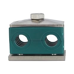 Tubeclo 18MM Twin Series Clamp, Polypropylene with