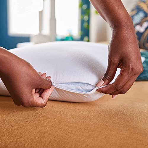 Sleep Innovations Reversible Pillow Cooling Gel Memory Foam And Classic Memory Foam, King Size